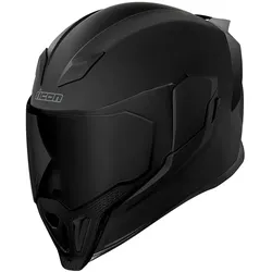 Icon Airflite Dark, Integralhelm - Matt-Schwarz - L