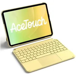 Inateck KB04122 (DE), Tablet Tastatur, Gelb