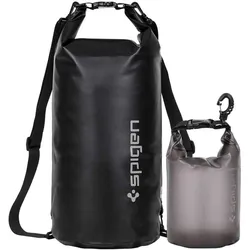 Spigen A630 Mehrzwecktaschen Set – Wasserdichte 20L und 2L Taschen, ideal für Outdoor und Reise