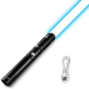 Tools, Home & Hobby Rechargeable Light Up Sword 40 Inch RGB Lightsaber Toy With Realistic Sound Effects Rechargeable Light Up Sword 40 Inch RGB Lightsaber Toy With Realistic Sound Effects