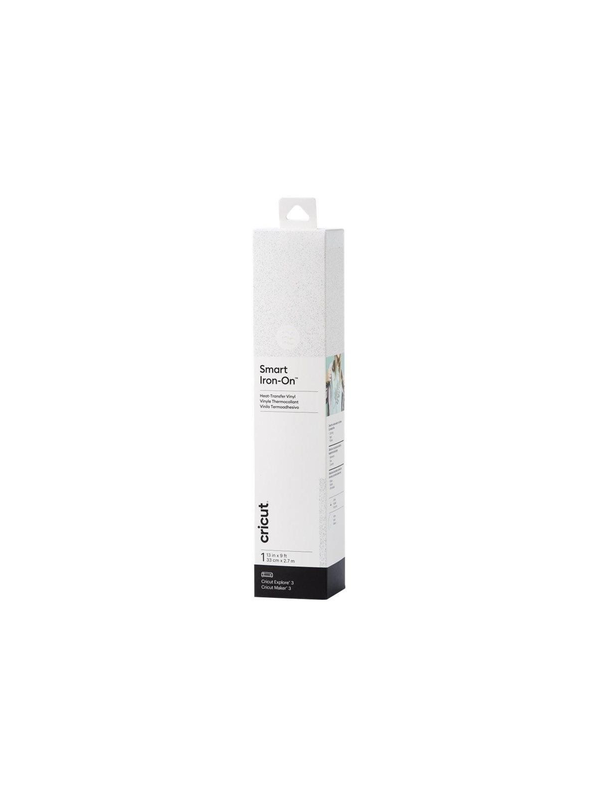 Cricut Smart Iron-On - craft material - 33 cm x 2.7 m - white - vinyl