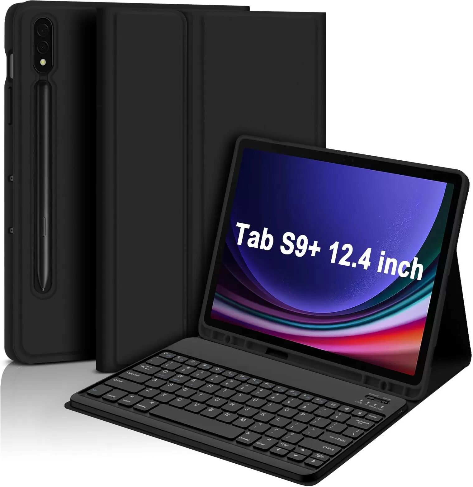 INF Schutzhülle mit Tastatur für Samsung Galaxy Tab Samsung Galaxy Tab S9+/S9 Plus