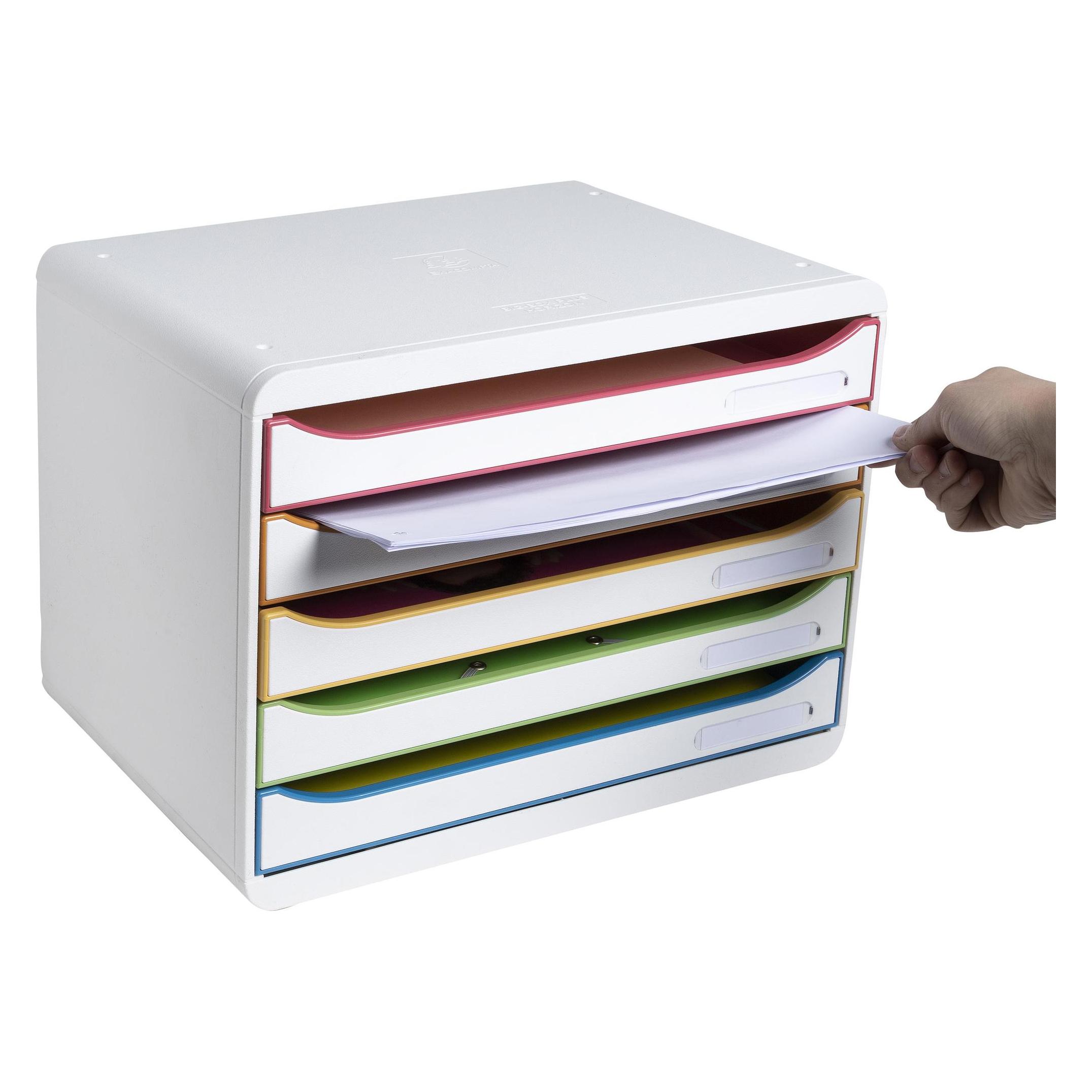 Exacompta Stapelbare Boxen (A4+) (308913D)