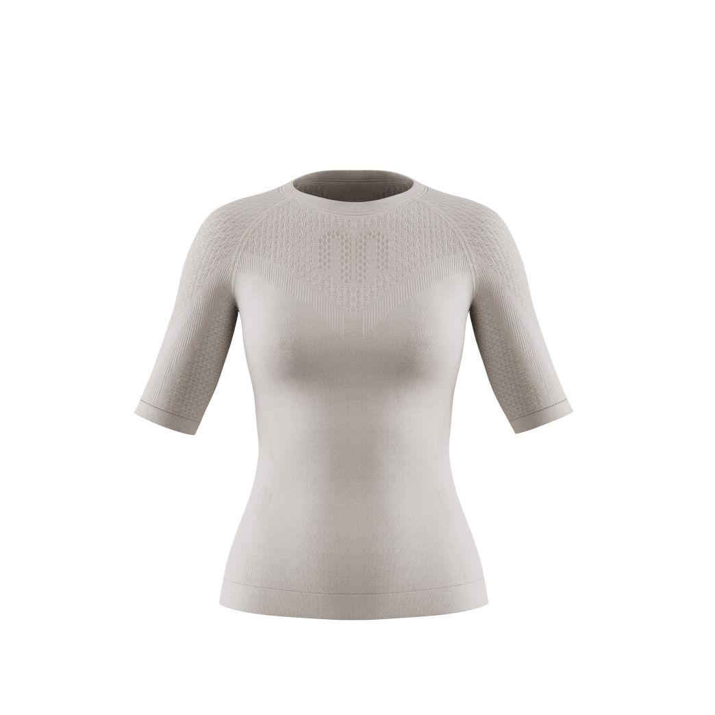Bauerfeind Sports Damen Compression Shirt Short Sleeve grau
