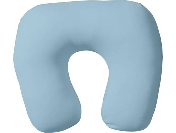 Erwin Müller Nackenhörnchenbezug Freising Elasthan-Jersey-Stretch blau Größe 32x32 cm