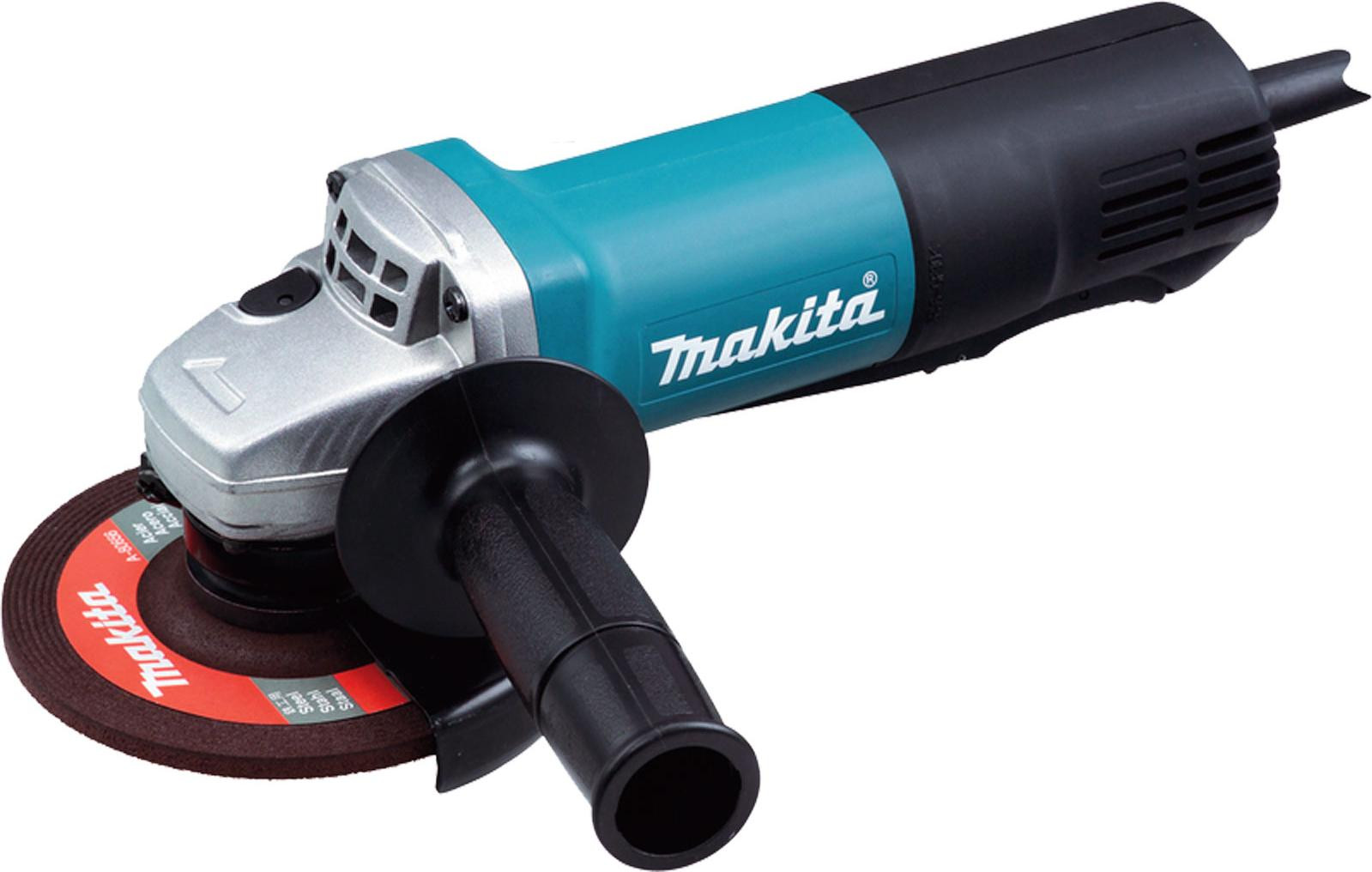 Makita Winkelslijpmachine 9558PBGY, 125 mm, Blauw/Zwart, 840 Watt