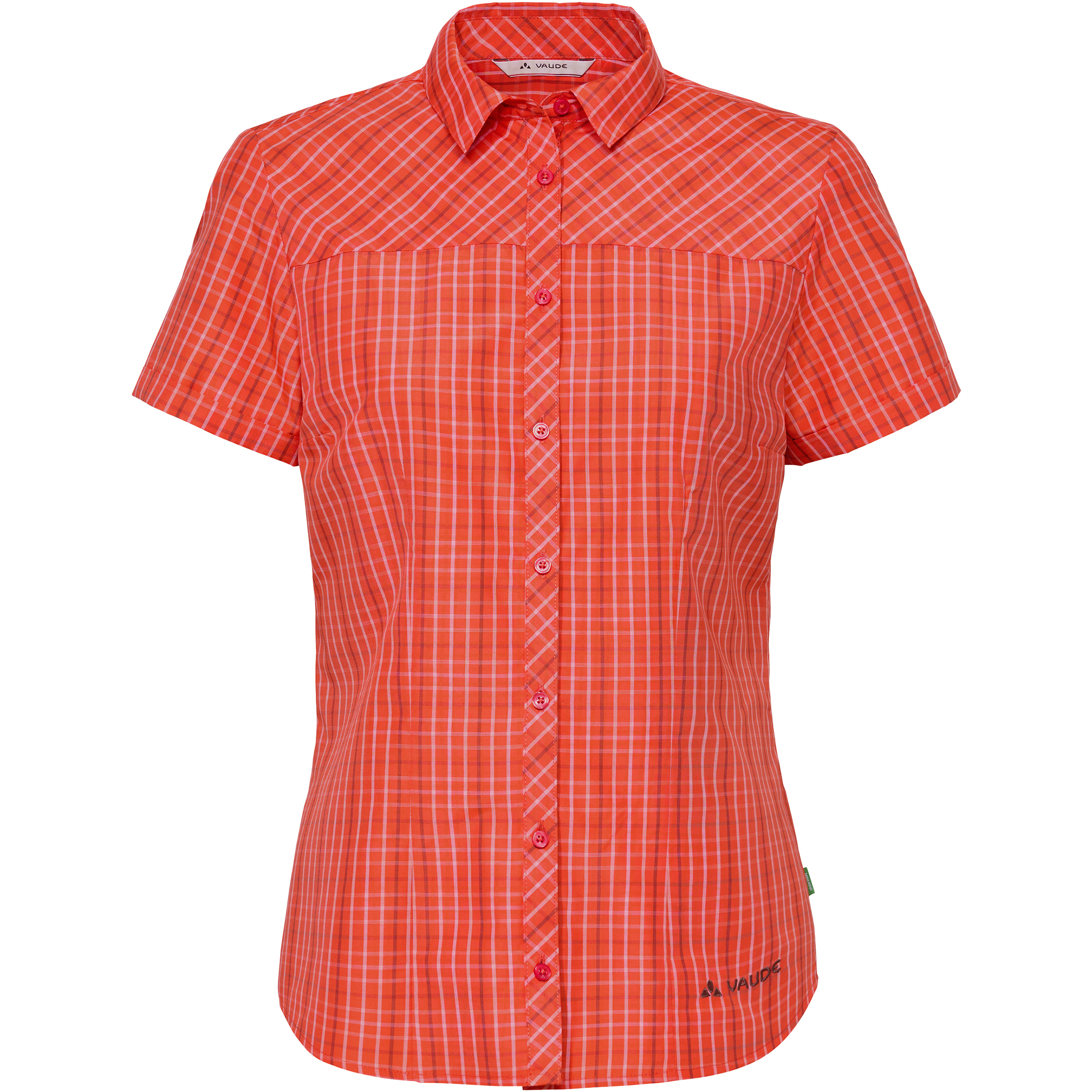 Vaude Tacun Damen Blusen rot Größe XL Camping Hautfreundlich Lyocell (Tencel)