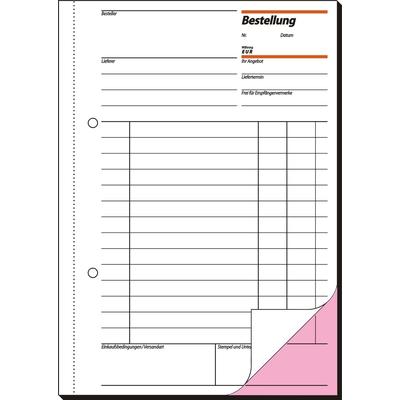 Sigel Formularbuch Bestellung A5 2x50 Blatt