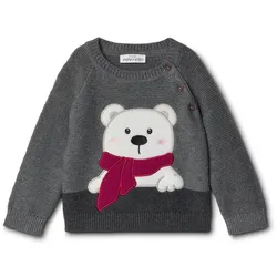 Tchibo - Kinder-Strickpullover - Kinder - Gr. 98/104 - grau