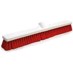 Hygoclean Saalbesen 60cm Kunststoff rot, Reinigungsutensil, Rot