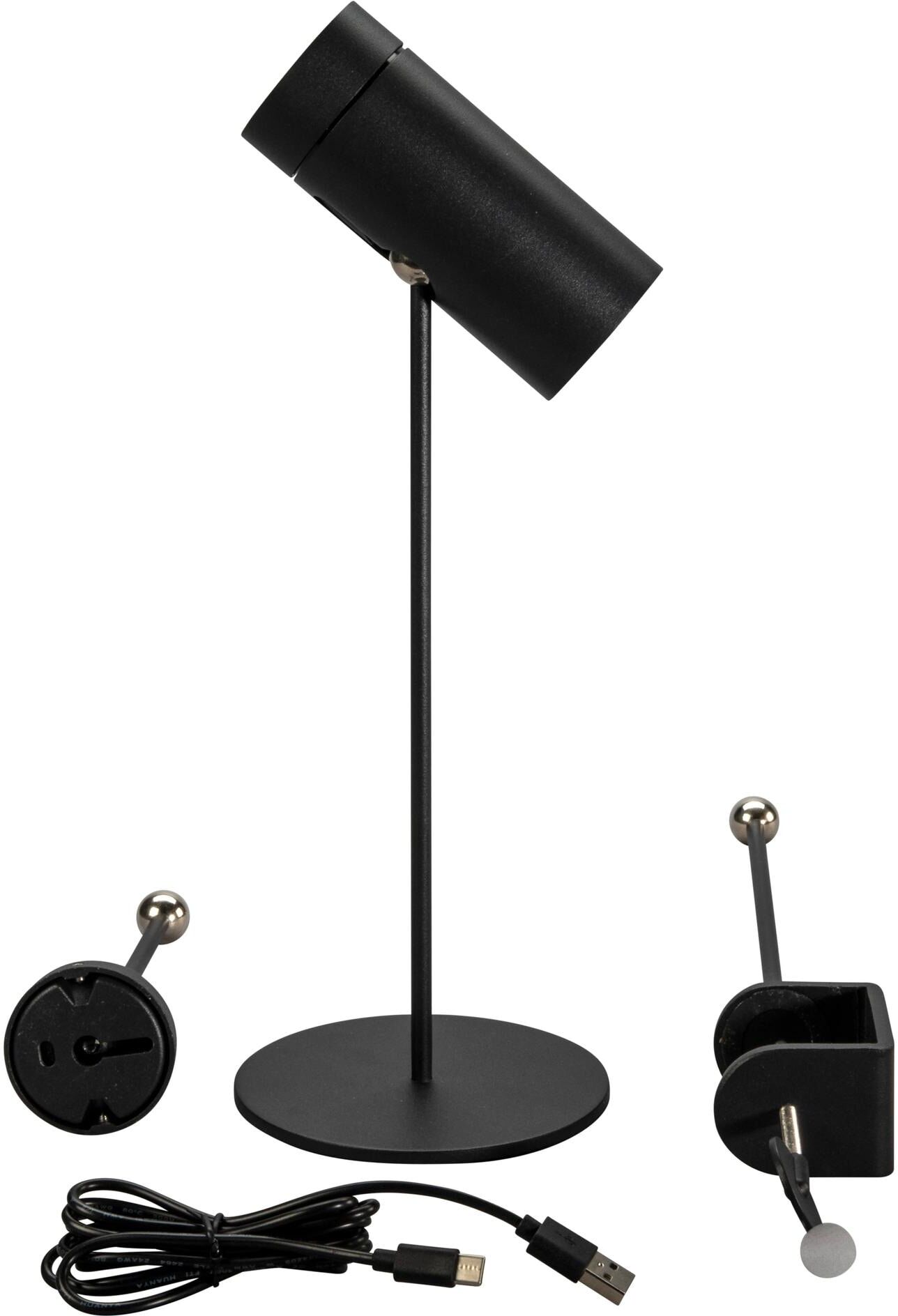 KONSTSMIDE Tischleuchte "Multi LED 2200/3000K, Dimmbar", schwarz, Leuchten, Tischleuchte schwarz Einheitsgröße