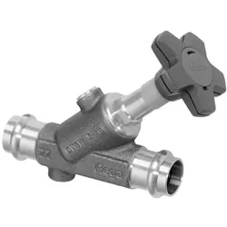 Viega, Ventil, Easytop Schrägsitzventil 54 mm Rotguss