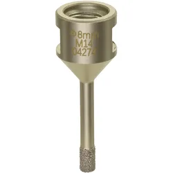 Diewe, Bohrereinsatz, Fliesenbohrer Diamantbohrer M14 - Trockenbohrer Premium 7 - Bohrer ø 6mm (6 Millimeter)
