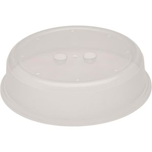 Keeeper Mikrowellenhaube Bella 1046900100000, aus Kunststoff, transparent, mit Griffmulden, Ø 26,5 x 6,5 cm