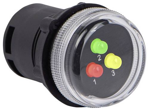 TRU COMPONENTS TC-14131056 LED-Signalleuchte Rot, Grün, Gelb Rund 400V