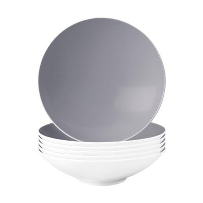 Seltmann Weiden Life Fashion Suppenteller ø 20 cm 6er Set - Elegant Grey