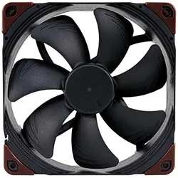 Noctua Nf-F12 Ppc 2000 Pwm (120 mm, 1x), PC Lüfter, Schwarz, Braun