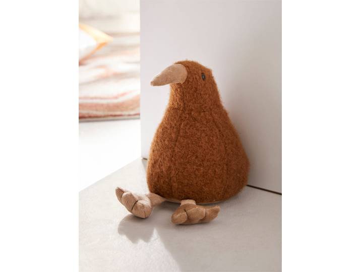 Türstopper, braun, B:15cm H:24cm T:19cm, Kunststoff, Polyester, Türstopper, Türstopper