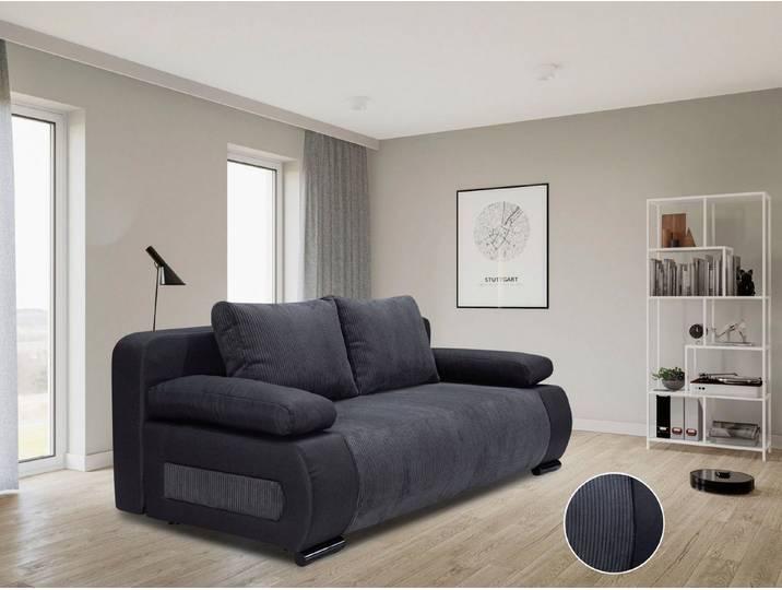 COLLECTION AB Schlafsofa Moritz B: 200 cm, Liegefl. 142x200 cm, Gästebettfunktion, frei stellbar, Wohnkomfort
