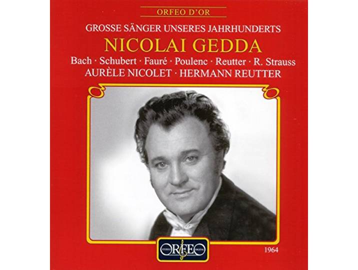 Gedda/Reutter/Nicolet - Liederabend