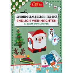 Bastelblock "Schnippeln - Kleben - Fertig! Endlich Weihnachten"
