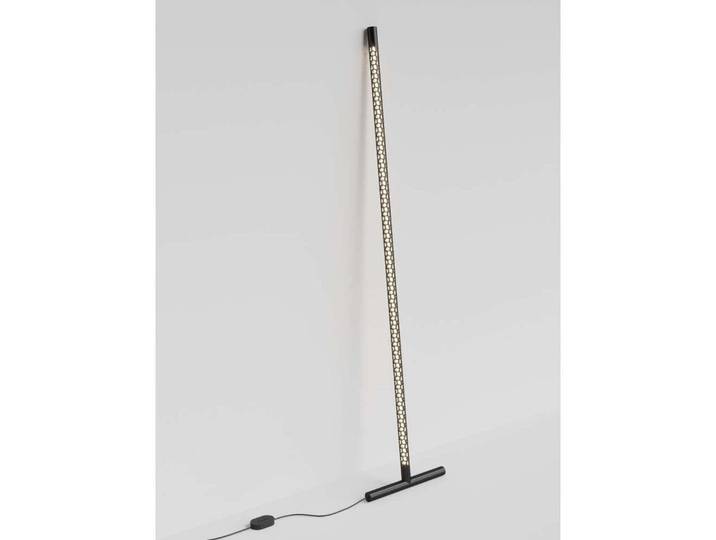 Squiggle F1 Stehleuchte 3000K Matt Black - Rotaliana - Wohnzimmer - Metall