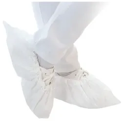 Franz Mensch 100 Stück Überschuhe »HYGOSTAR« wasserdicht, 40μ, 41 cm weiß