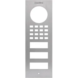 DoorBird D1102V Aufputz Frontblende – Edelstahl V4A
