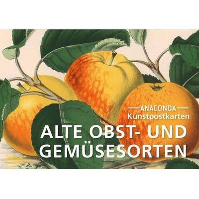 Postkarten-Set Alte Obst- und Gemüsesorten, Taschenbuch von , Anaconda, 978-3-7306-1390-0
