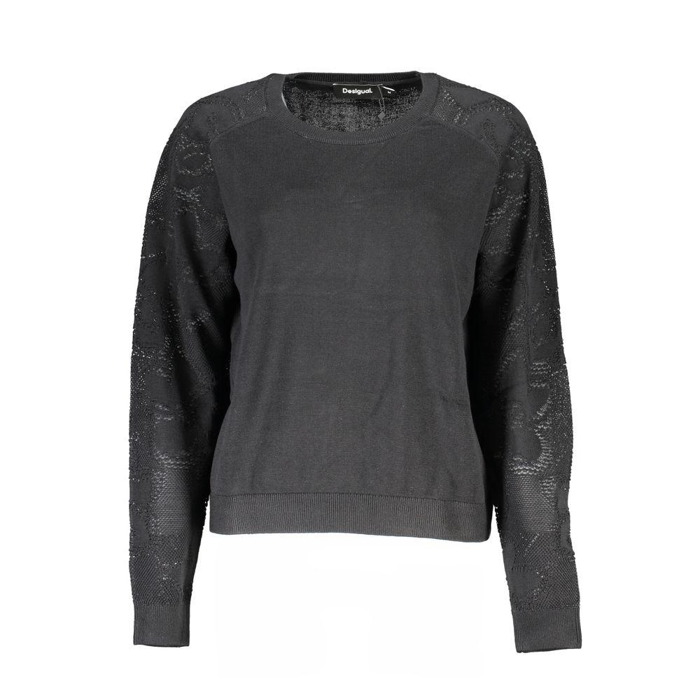 Knit Jumper met Kantdetails De29213
