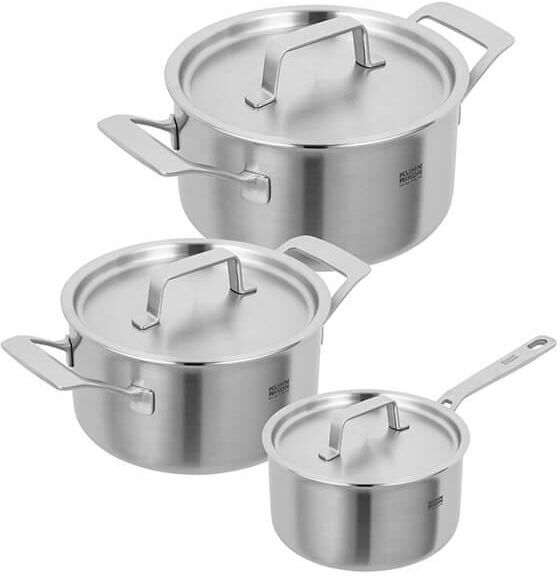 Kuhn Rikon Culinary Fiveply 3 Piece Mixed Cookware Set