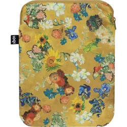 Museum Vincent van Gogh Flower Pattern Laptopetui 24 x 33 cm goldfarben recycelt