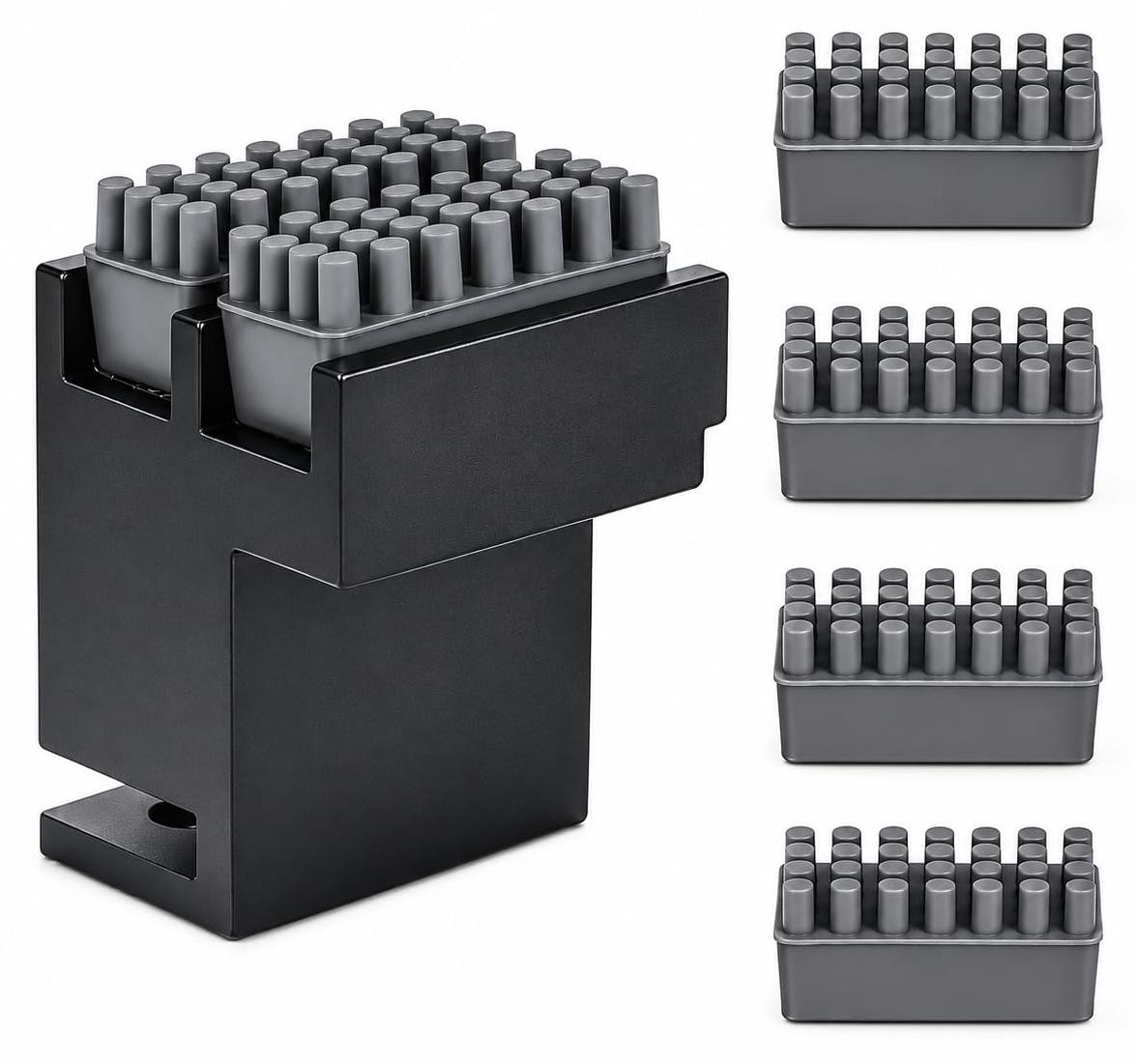 Dripio 3D-printer spuitmondreiniger met 4 vervangingsmondstukken, siliconen