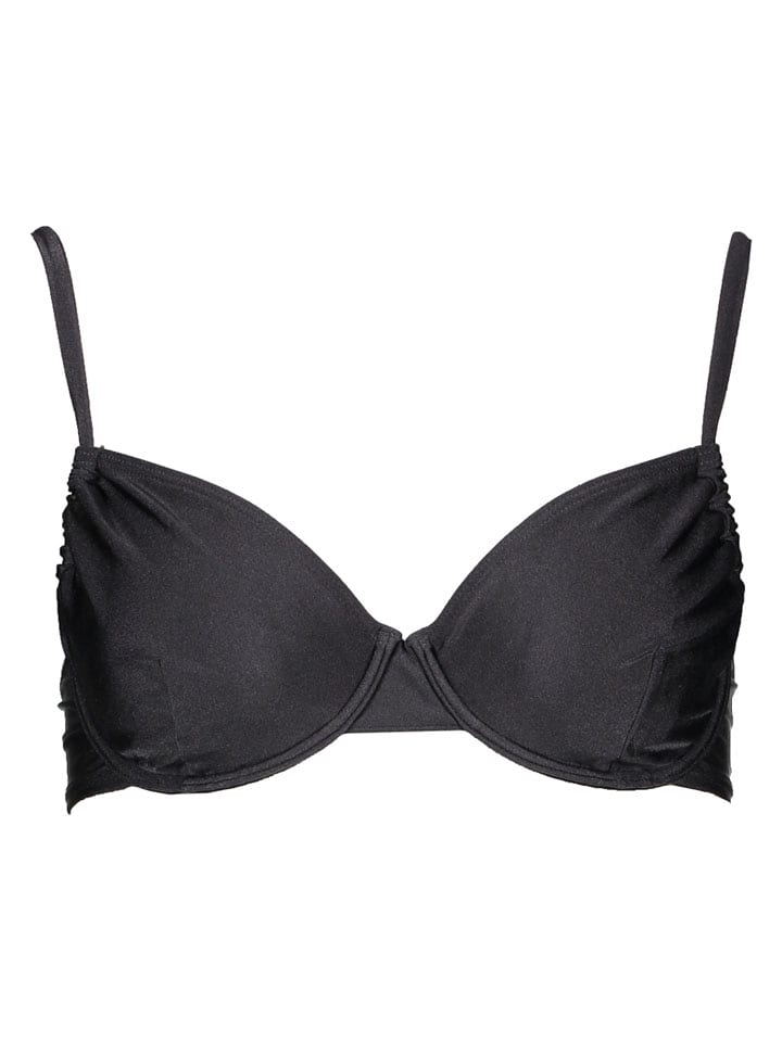 LASCANA Bikini-Oberteil in Anthrazit - 40C-Cup