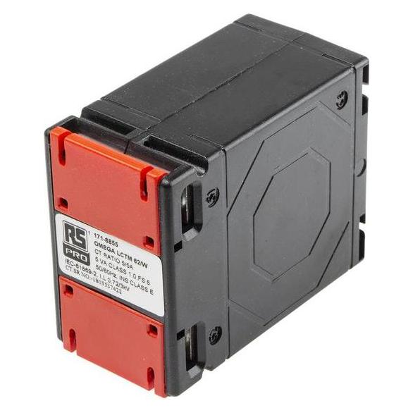 RS PRO Current Transformer, 5:5A, 62x40mm (1718855)