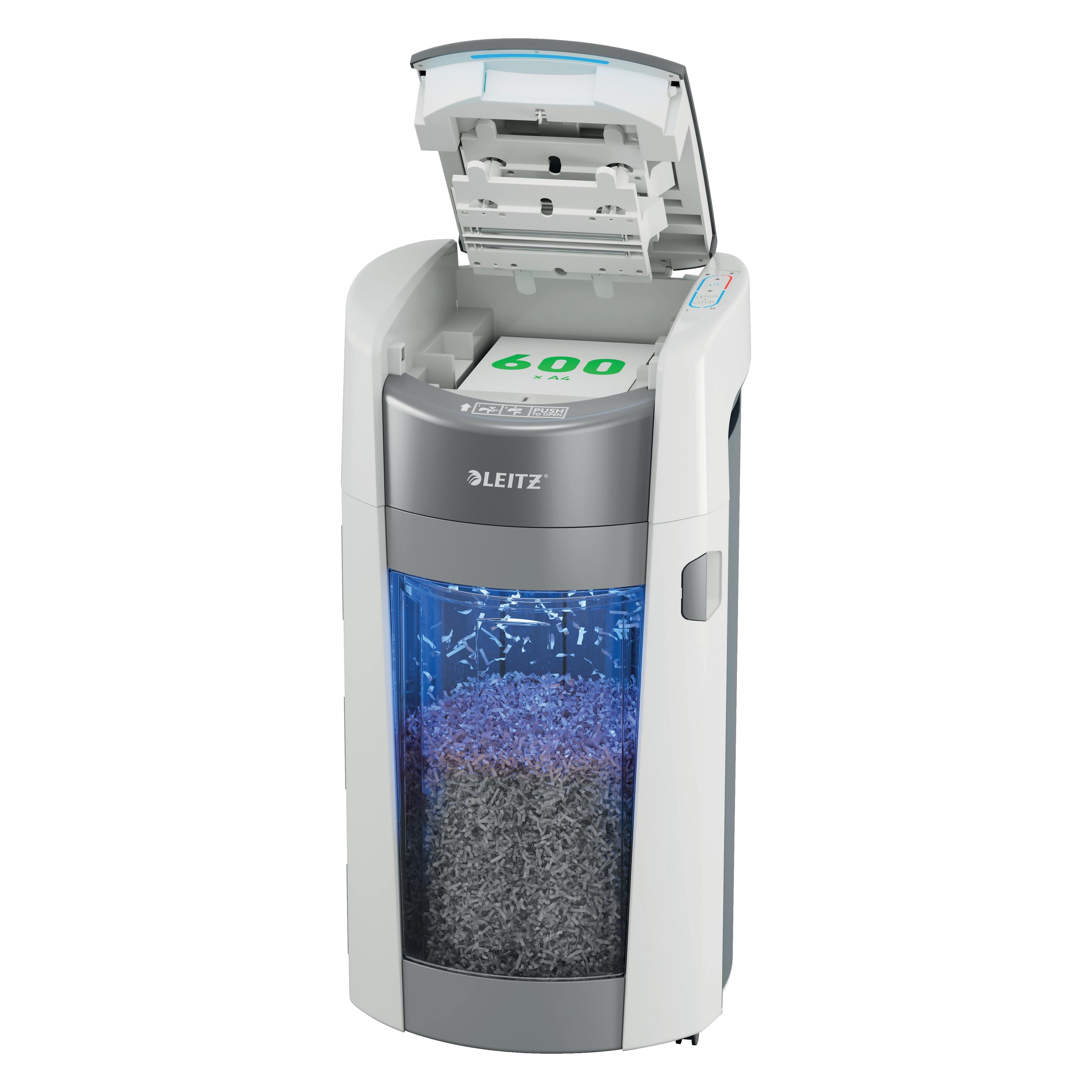 Leitz OptiMax Office Pro 600 Automatischer Aktenvernichter, P4 (80440000)