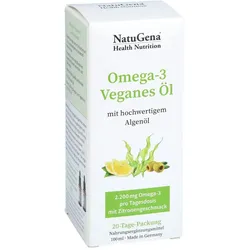 Omega-3 Vegan 2200 mg mit 1351 DHA 672 EPA Algenöl