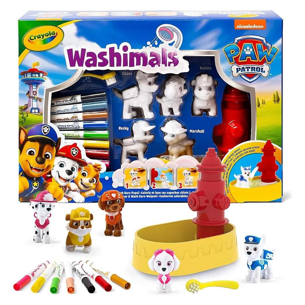 Crayola Activity Set mit 5 Welpen, 8 abwaschbaren Filzstiften (358-740291)