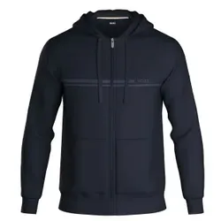 BOSS Authentic Jacket Navy Baumwolle Large Herren