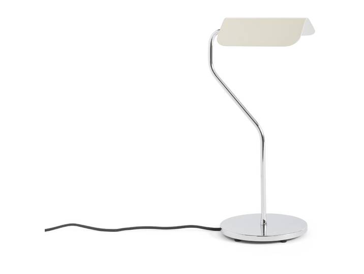 Designer-Tischlampe HAY Apex Metall weiss E14 - Designer-Tischlampe