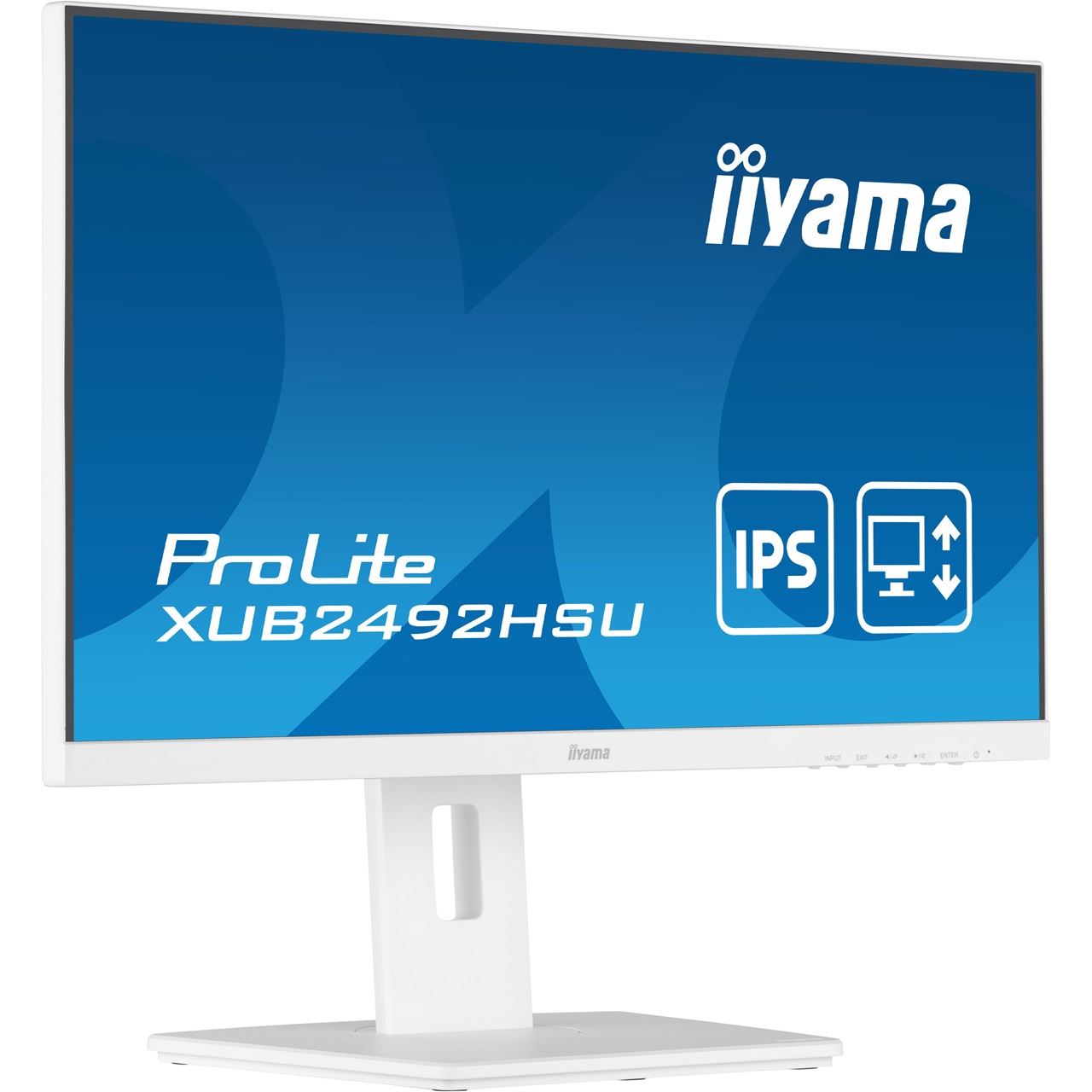 23,8" (60,47cm) iiyama ProLite XUB2492HSU-W5 weiss 1920x1080 1xDisplayPort / 1x HDMI 1.4 / 1xVGA