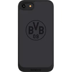 Nivocase Handyhülle für Apple iPhone 7 Hülle NIVOpure Case Schwarz BVB Borussia Dortmund Logo (Apple iPhone 7), Smartphone Hülle, Schwarz