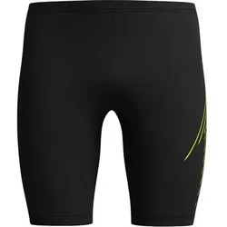 SPEEDO Badehose Mens Hyperboom Placement Jammer, Größe 8 in Schwarz Schwarz