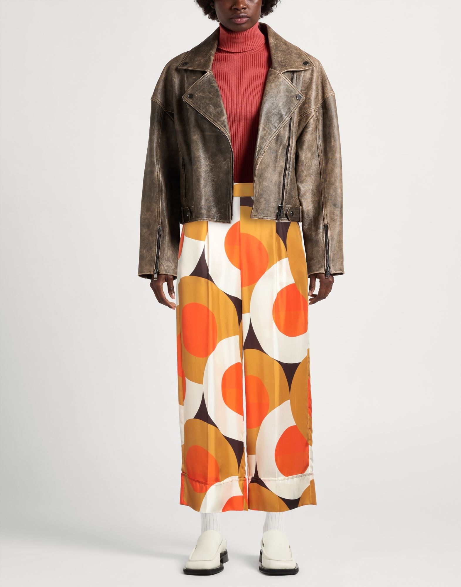 Beatrice .B Pantalones Mujer Marfil 36 Mujer