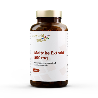 Vita World GmbH MAITAKE EXTRAKT 500 mg Kapseln 100 St 07518131