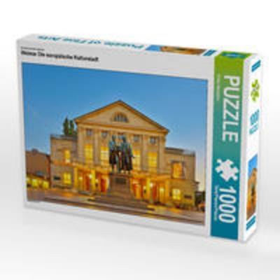 CALVENDO Puzzle Ein Motiv aus dem Kalender Weimar Die europäische Kulturstadt | 1000 Teile Lege-Größe 64x48cm Foto-Puzzle für glückliche Stunden