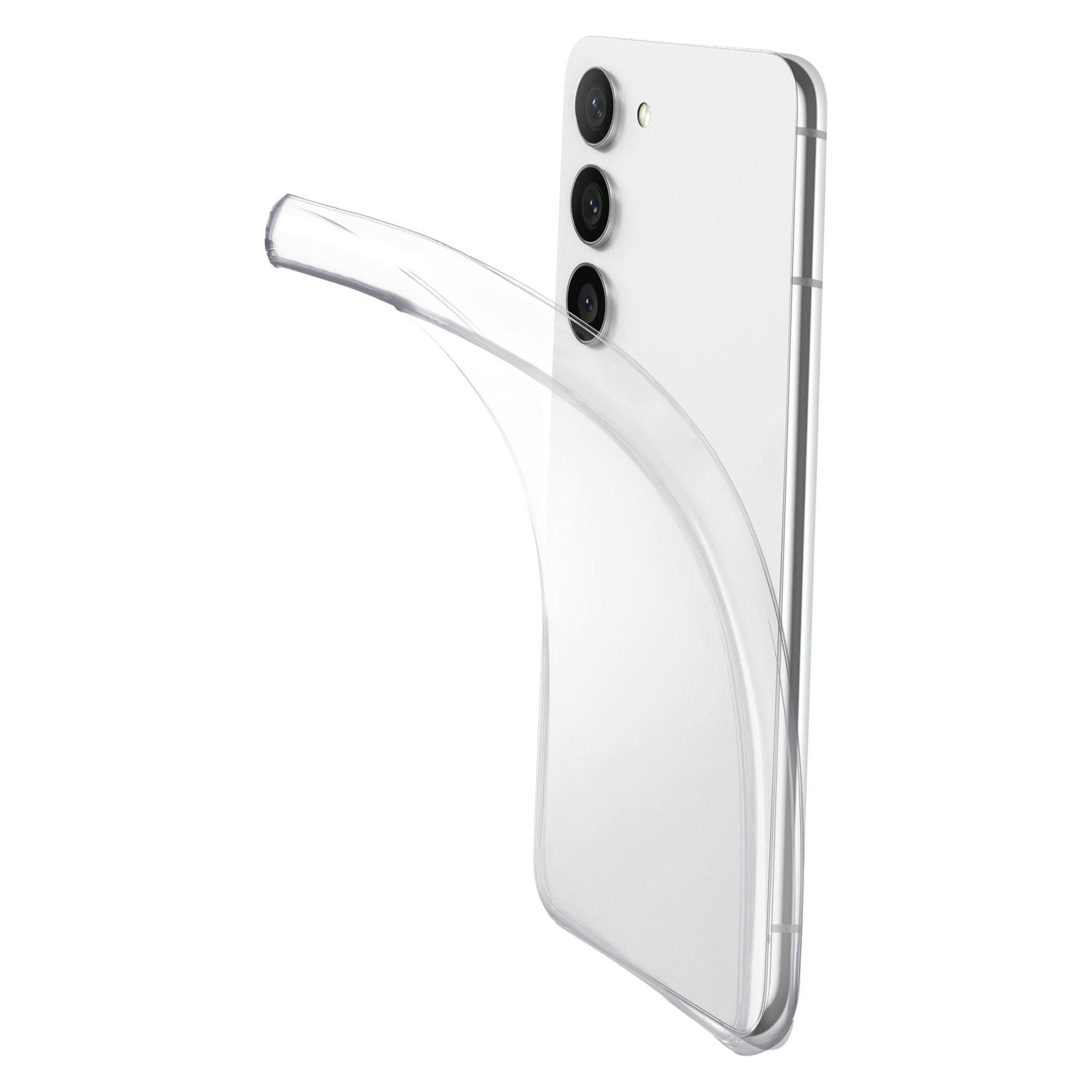 Peter Jäckel Cellularline Fine Case für Samsung S23 FE Clear (Samsung Galaxy S23 FE) (60714)