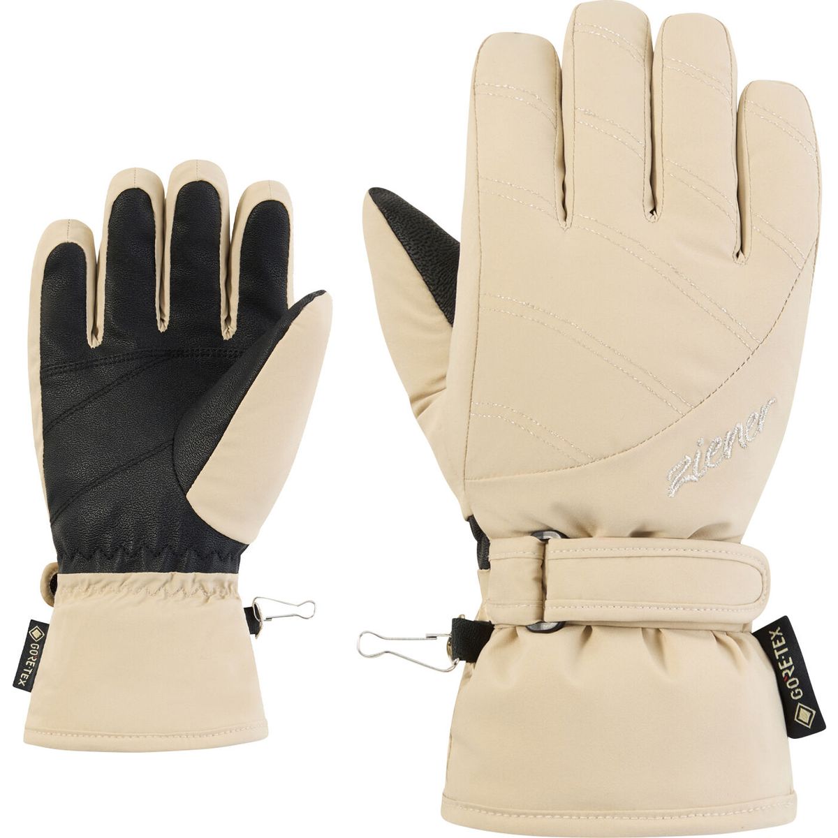 Ziener Lalea-z GTX PR Glove Junior Girls soft taupe (671) 4 115058-671-4