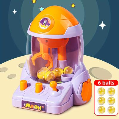 Discount Dollar Deals Space Rocket Crawler Toy Multi Function Ball Pincer Egg Twister For Halloween And Christmas Gifts purple