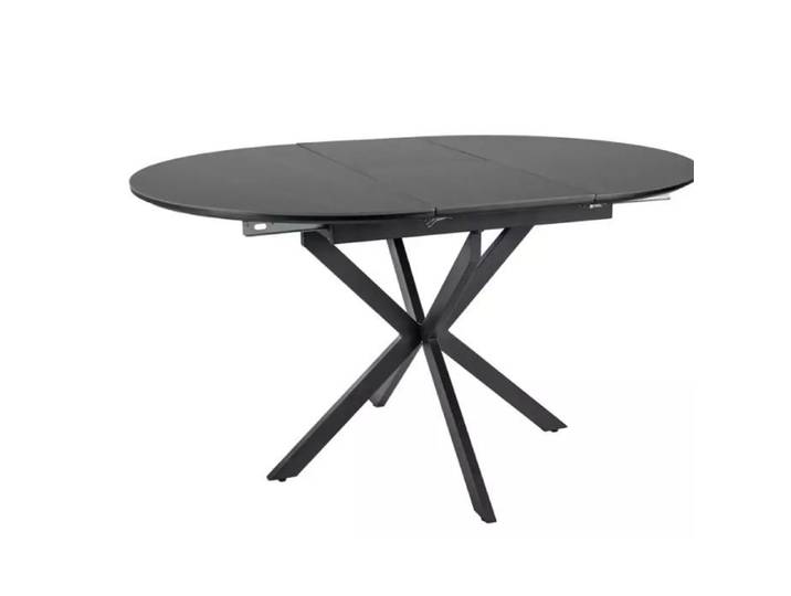Table à Manger - Meubles&Design - Table repas 140 cm extensible céramique noire pied métal 8 personnes BOREALIZ4